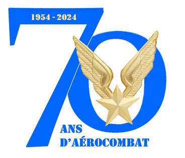 Logo officiel des 70 ans de l'ALAT 1954-2024 alat.fr